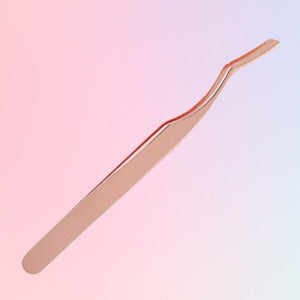 Lash Applicator (Curved Ends and Rounded Tips for Easy Lash Application) - Peach Peach PeachApplicator_RoseGold
