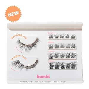 DIY Lash Extensions (30 Lash Segments/Box) - Peach Peach PeachLashesDIYLash_Bambi