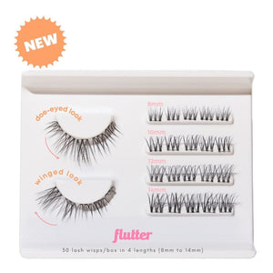 DIY Lash Extensions (30 Lash Segments/Box) - Peach Peach PeachLashesDIYLash_Flutter