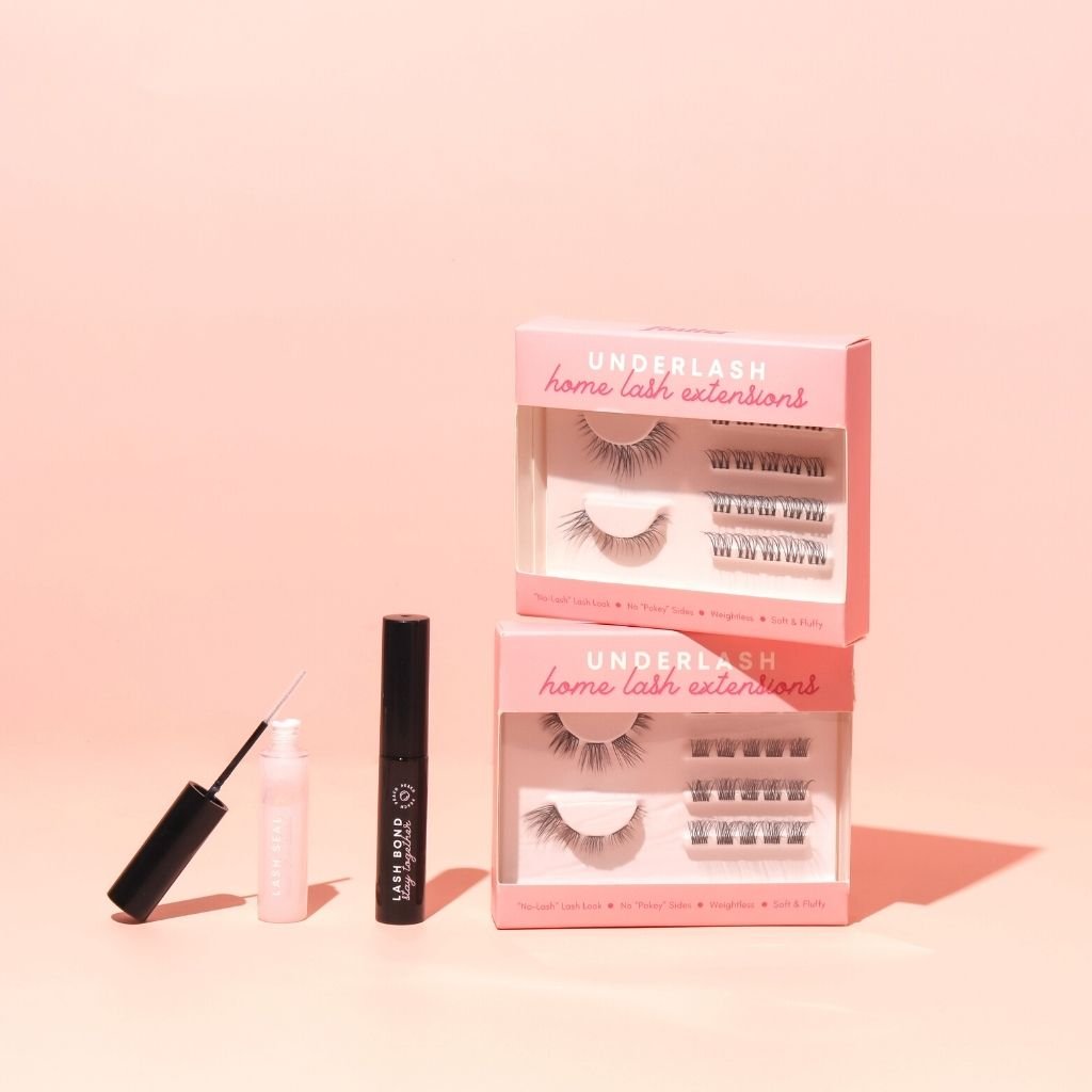 DIY Lash Extensions Starter Kit - Peach Peach PeachLashesDIYLash_Flutter_Kit